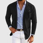 Men's button-front formal blazer