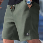 Men's drawstring summer shorts