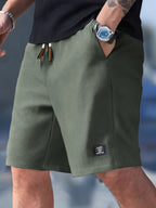 Men's drawstring summer shorts