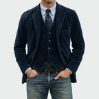 Men's notch lapel two-piece blazer