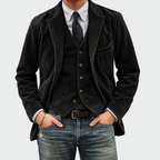 Men's notch lapel two-piece blazer