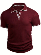 Men's short sleeve polo shirt