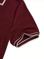 Men's short sleeve polo shirt