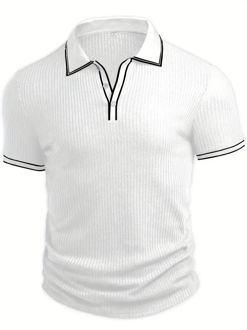 Men's short sleeve polo shirt