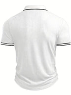 Men's short sleeve polo shirt