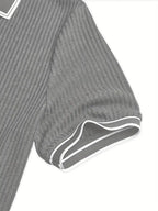 Men's short sleeve polo shirt