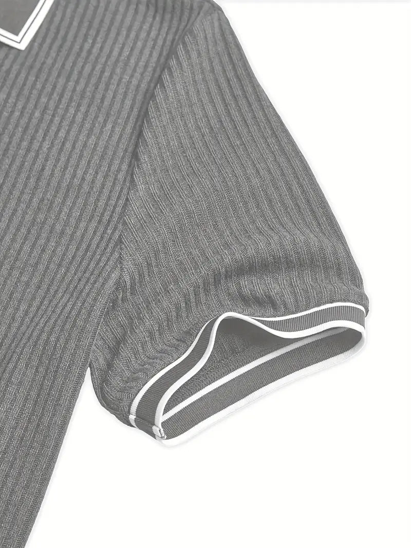 Men's short sleeve polo shirt