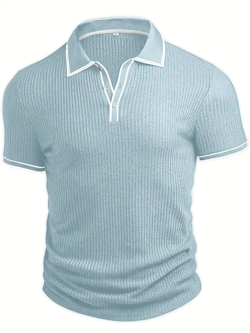 Men's short sleeve polo shirt