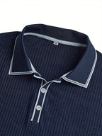 Men's short sleeve polo shirt