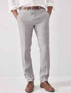 Men's straight leg casual trousers
