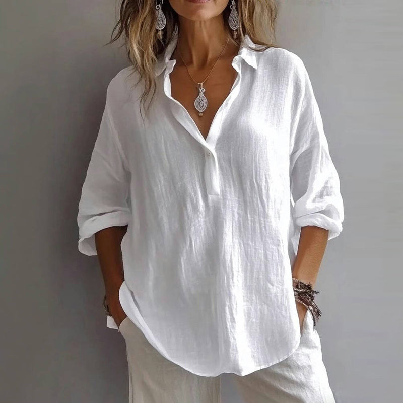 Women's long sleeve casual blouse