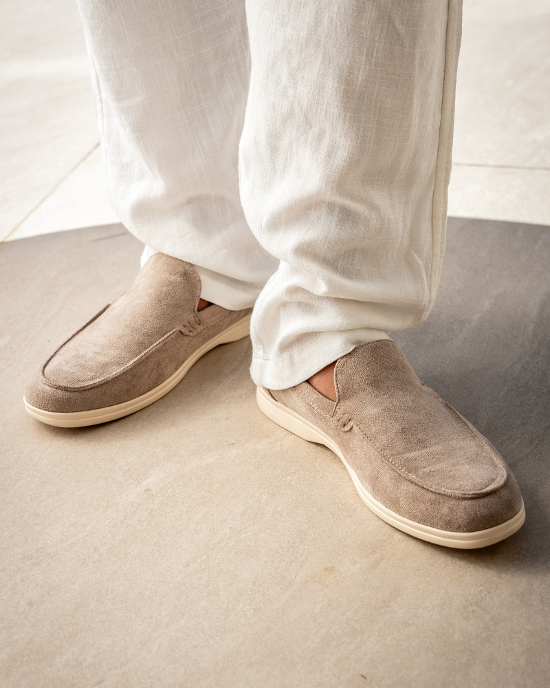 Men's slip-on flat summer loafers