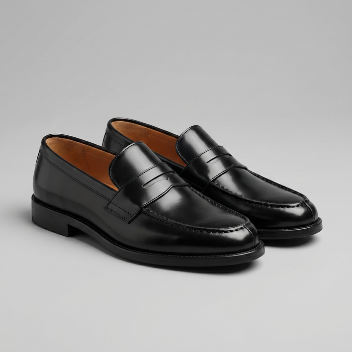 Men's slip-on office penny loafers