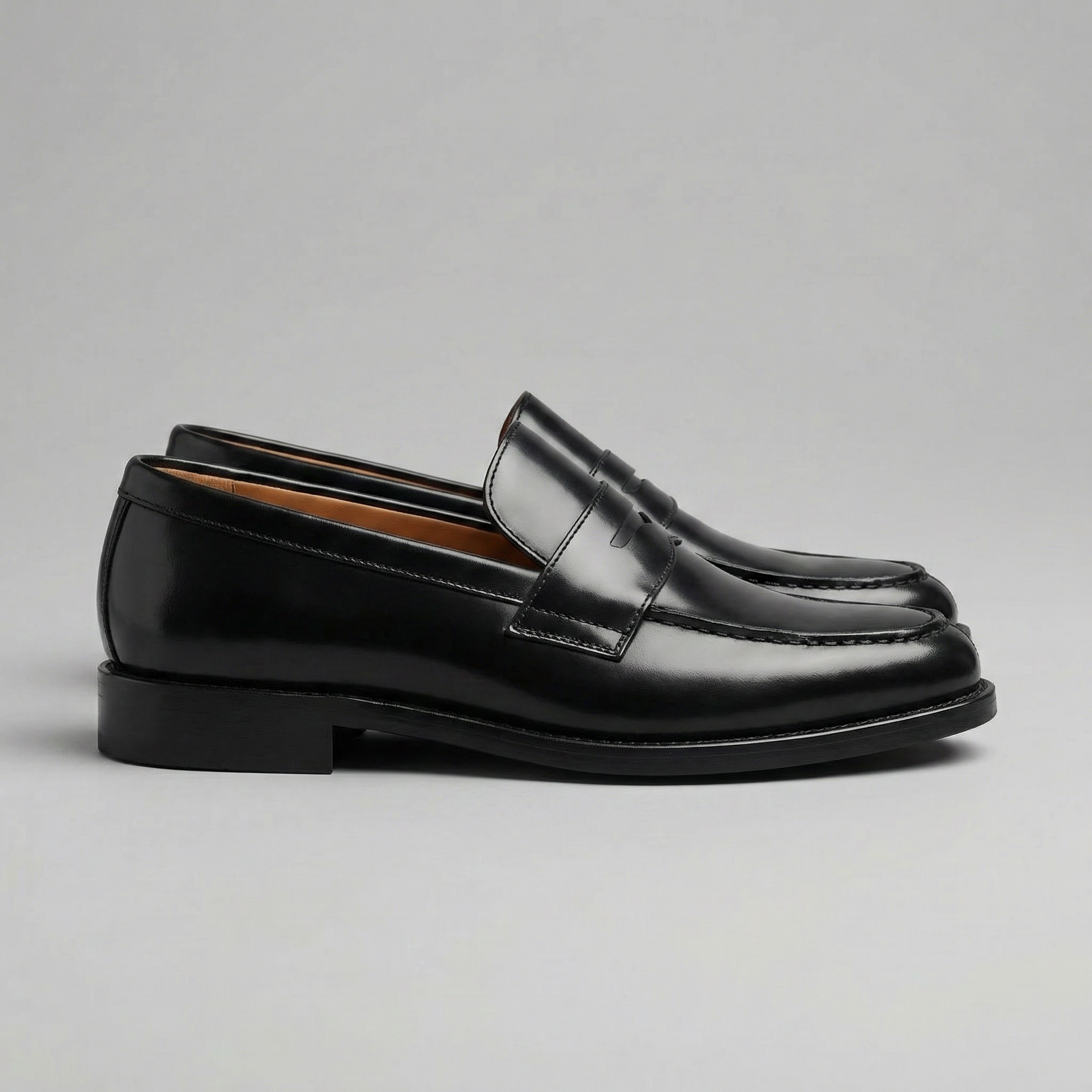 Men's slip-on office penny loafers