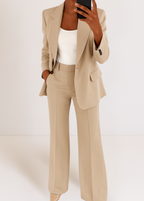 Women's formal blazer trouser co-ord set
