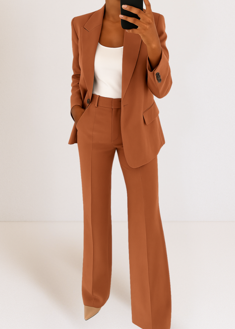 Women's formal blazer trouser co-ord set
