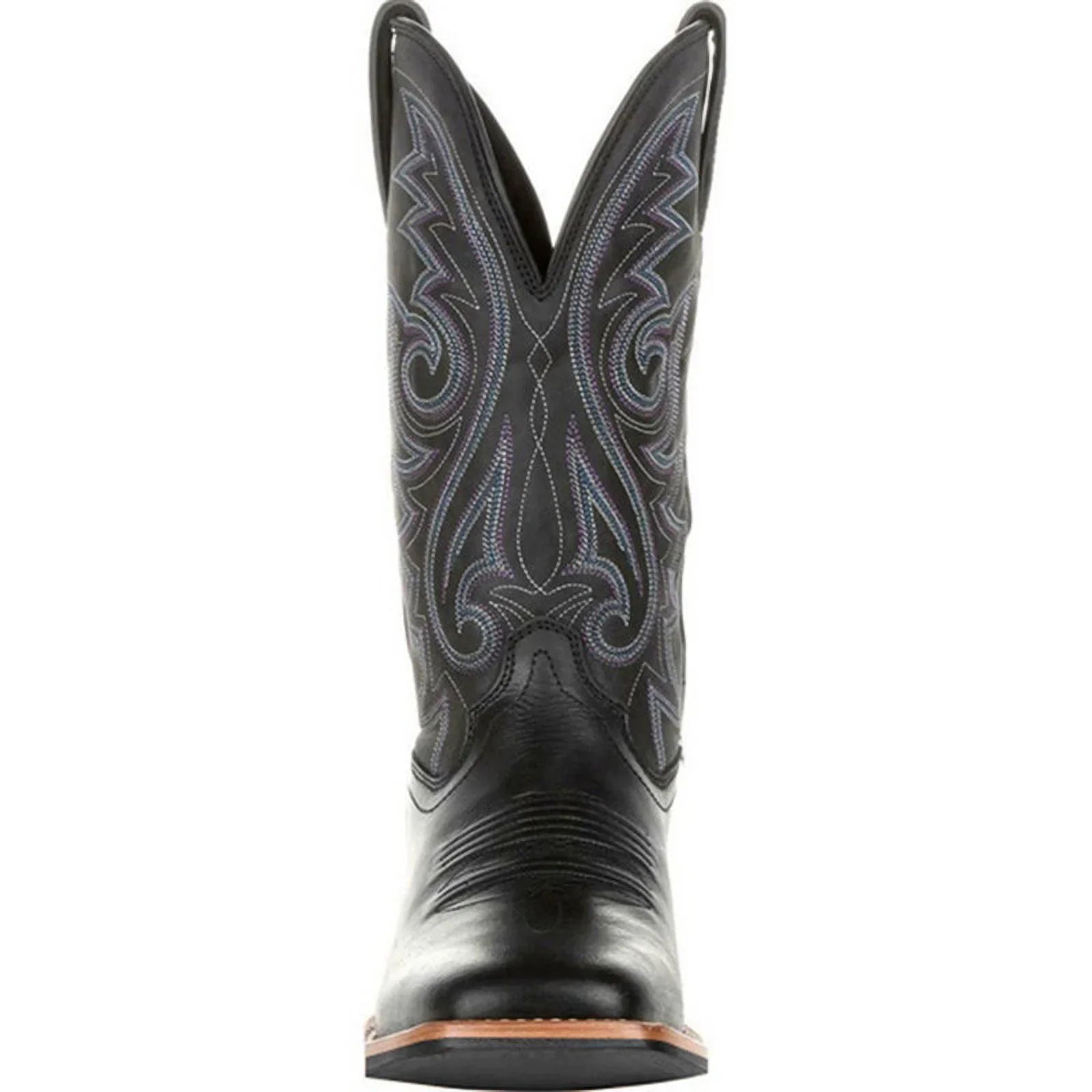 Women's western embroidered mid-calf cowboy boots