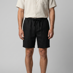 Men's drawstring straight summer shorts