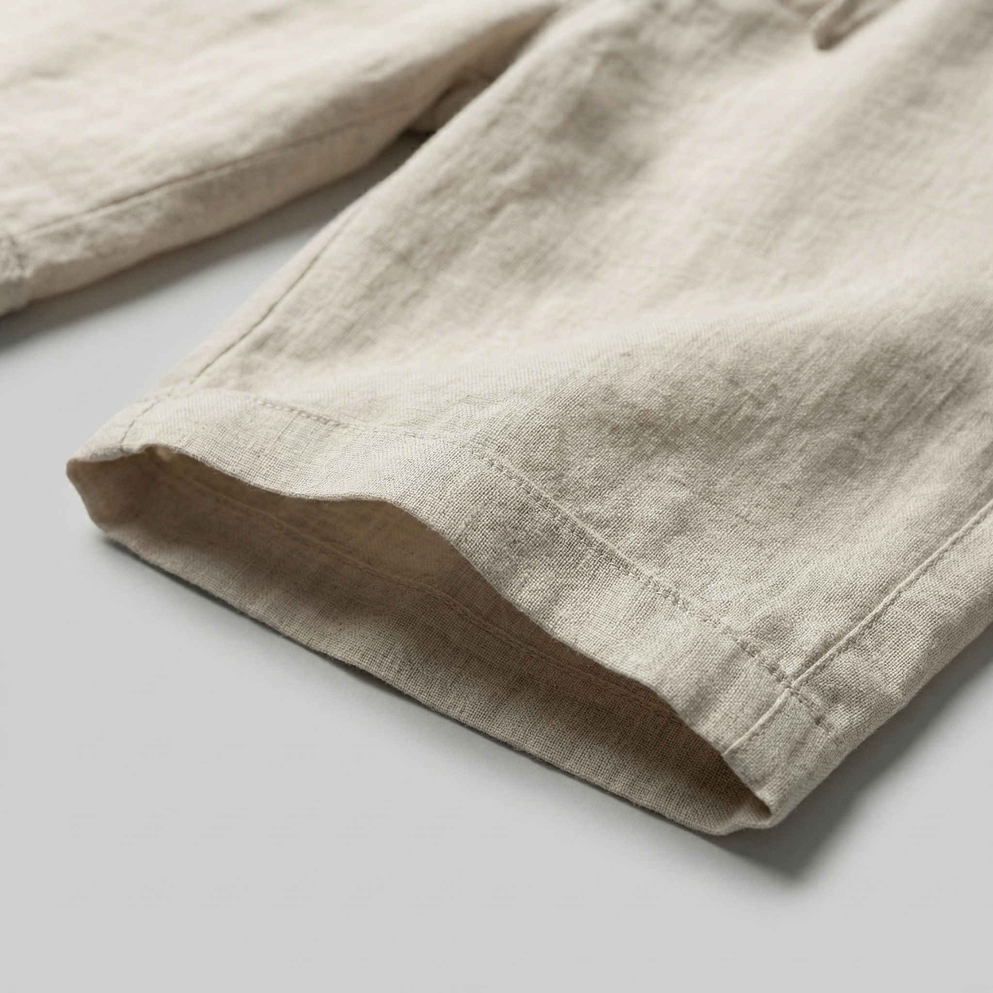 Men's drawstring straight summer shorts