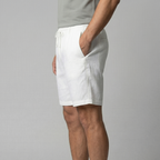 Men's drawstring straight summer shorts